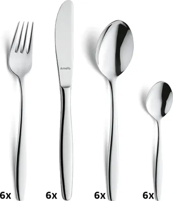 Produktbild von Amefa 24-tlg. Besteckset FLORENCE