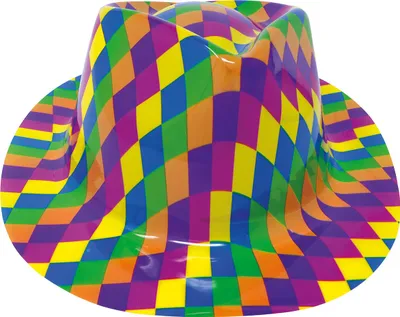 Produktbild von Geburtstagsfeier Hut Silvester Party Accessoire Weihnachten Neujahr Buntes Kostüm Festliche Kopfbedeckung Elegantes Design Modernes Muster, Farbe: Mehrfarbig