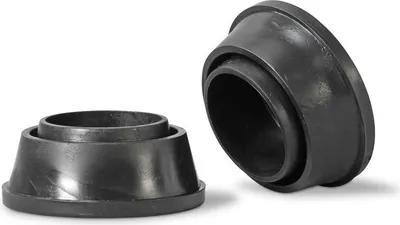 Produktbild von Leiterendkappen für Leiter Ø 43mm schwarz (2 Stk.)