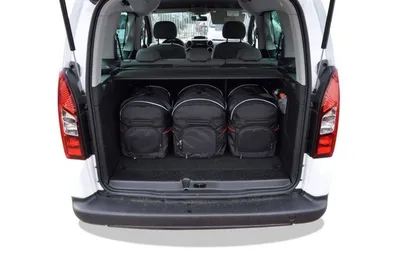 Produktbild von Citroen Berlingo 2008-2018 Kofferraumtaschen Set 6 Stk
