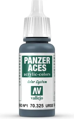 Produktbild von Vallejo 70.325, Schwarz, Grau, Acrylfarbe, Flüssigkeit, 7 ml, 1 Stück(e)