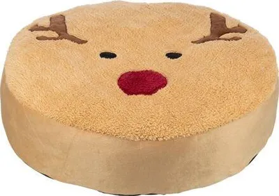 Produktbild von TRIXIE 92374, Haustiermatte, Drinnen, Hund, Braun, Rot, Rund, Abbildung