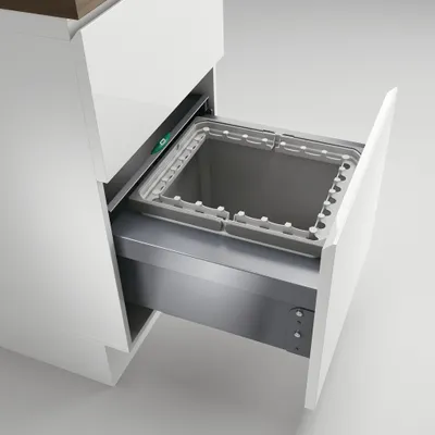 Immagine prodotto di NABER 8012405 Selezionatore di rifiuti da 29 litri COX® BASE 360 R/500-1 da 50 cm di larghezza del mobile