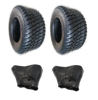 Produktbild von 2x Schlauch 2x 18x9.50-8 Reifen WAVE 18x9.5-8 Reifen für Rasentraktor Aufsitzmäher landwirtschaftliche Maschinen Rasenmäherreifen 18 x 9.5-8 18 x 9.50-8 18 x 9.5-8 Rasenreifen Mantel Reifenmantel