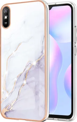 Image de Etui pour Xiaomi Redmi 9A, étui antichoc en TPU souple Blanc