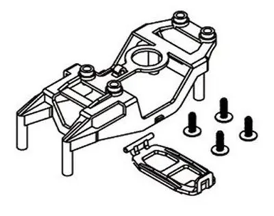 Produktbild von Krick 2&13/2&14 Rahmen Akkuhalterung