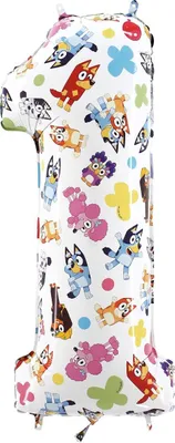 Zdjęcie produktu dla Balon Foliowy Cyfra 1, Bluey, 66 cm Grabo