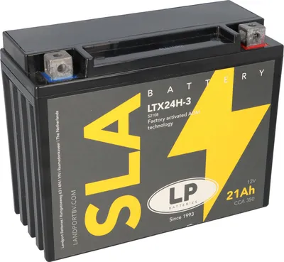 Zdjęcie produktu dla Akumulator AGM SLA 12V 21Ah do akumulatora rozruchowego motocykla MS LTX24H-3