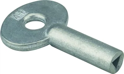Produktbild von Schlüssel für Artillerieschloss, Dreieck, 4 mm - THIRARD
