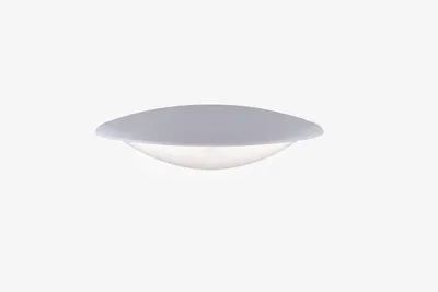 Image de Applique murale WILLY de Paul Neuhaus, blanche, avec 1 panneau LED de 6W, 3000K. Applique extérieure, indice de protection IP44