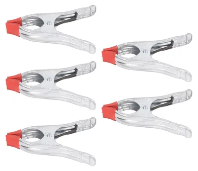 Zdjęcie produktu dla 5-częściowy zacisk sprężynowy w kształcie litery A, 17,8 cm, zacisk do obróbki drewna, solidne narzędzie mocujące do prac domowych