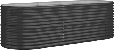 Produktbild von Hochbeet Verzinkter Stahl 224x80x68 cm Anthrazit