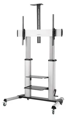 Immagine prodotto di Logilink BP0084 LogiLink TV-Ständer Rollen höhenverstellbar,60-100",max100kg (Speditionsversand)
