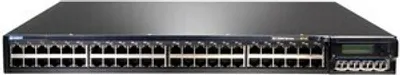 Produktbild von Juniper EX3200, L2, 48, 1, 48, 24000 Eintragungen, 10/100/1000 Mbps, 1,01 Gbit/Sek, Schwarz