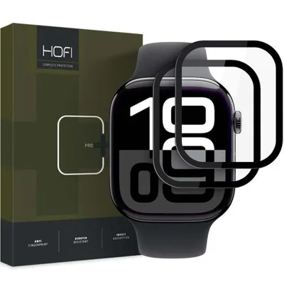 Produktbild von Hofi Hybrid Pro+ 2er-Pack Apple Watch 10 (46 Mm) Schwarz