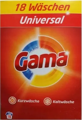Produktbild von Gama Waschpulver 1,04 kg Universal