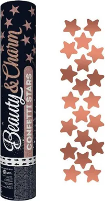 Image de Confettis de tir 30 cm - étoiles en cuivre