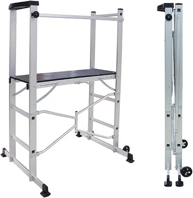 Imagen del producto de Estructura de aluminio plegable: ideal para trabajos en interiores y exteriores