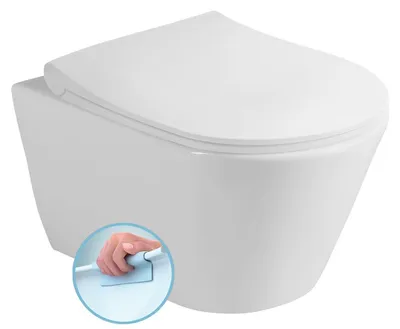 Produktbild von Sapho AVVA Hänge-WC, Rimless, 35,5x53cm, Weiß