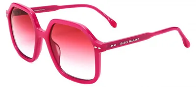 Zdjęcie produktu dla Okulary przeciwsłoneczne damskie Isabel Marant IM 0049/G/S w kolorze fuksji 55/19/145
