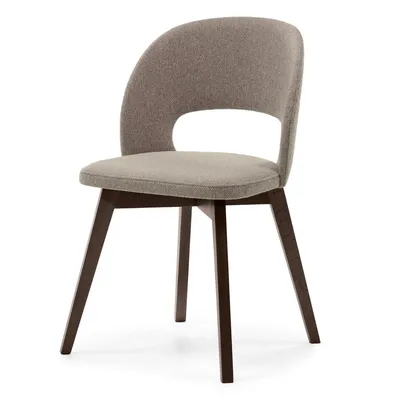 Productafbeelding van Margaret HadasEsszimmerstoel met bekledingBekleding: stofMateriaal: beukenhoutAfmetingen: 85 x 50 x 45 cmKleur: crèmekleurig, donkerbruin