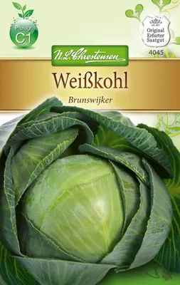 Produktbild von Weißkohl Brunswijker | Weißkohlsamen von N.L. Chrestensen