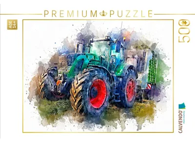 Produktbild von CALVENDO Puzzle Traktor | 500 Teile Lege-Größe 48 × 36 cm Foto-Puzzle für Erwachsene