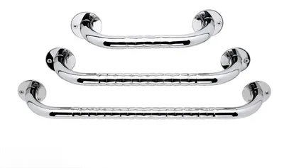 FRELU - Haltegriff - Aus Edelstahl - Mit Fingergriff - 800-1500mm - 150kg Frelu HG800F,HG900F,HG1000F,HG1100F,HG1300F,HG1500F
