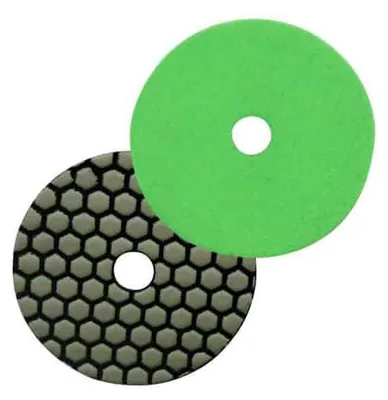 Image de Pad de polissage diamanté à sec auto-agrippant D.125 mm x Gr. 800 - Granit, marbre, pierre naturelle - Diamwood