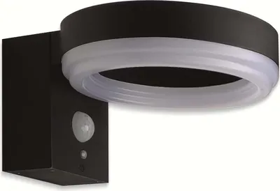 Obrázok produktu pre OPTONICA LED svetlo na cestu 9340 Solárne nástenné svetlo, 6 W, s detektorom pohybu