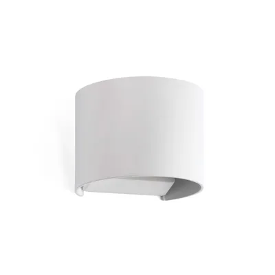 Image de Applique murale extérieure LED SUNSET 2x3W 3000K IP54 blanc