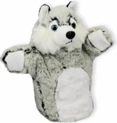Produktbild von Inware Handpuppe Husky 22 cm