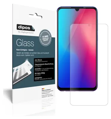 Produktbild von 2x Schutzfolie für Vivo Z3i matt - Anti-Shock 9H Folie Glass Kunststoffglas