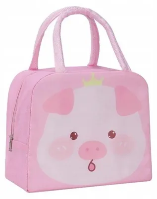 Image de ABC ROZ Sacoche thermique lunch box rose