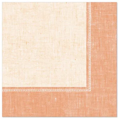 Image de PAPSTAR Servietten "ROYAL Collection Linum" terre cuite