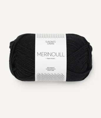 Produktbild von Sandnes Merinoull 50g Schwarz 1099