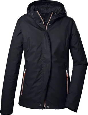 Produktbild von Killtec Outdoojacke mit Kapuze für Damen wasserdicht, Farbe:Dunkelnavy, Größe:40