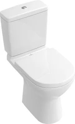 Obrázok produktu pre Villeroy & Boch WC s hlbokým splachovaním O.Novo DirectFlush pre kombinované WC s otvoreným splachovacím kruhom biele stojace bez splachovacej nádržky 5661RO01
