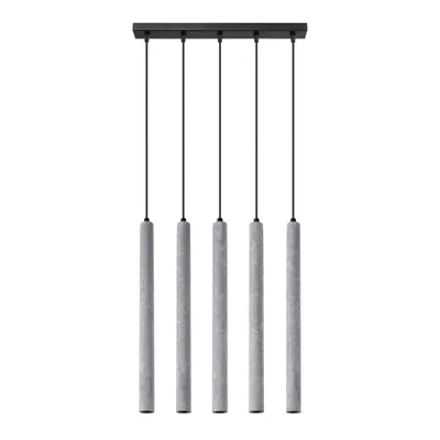 Produktbild von Pendelleuchten PASTELO 5L beton 5xG9 8W Beton 110x5x45cm Sollux Lighting