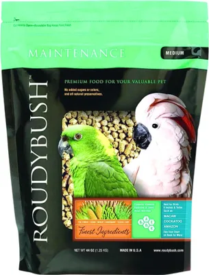 Immagine prodotto di Roudybush Maintenance Medium 1,25Kg - Pellet per pappagalli di taglia grande