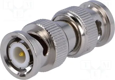 Produktbild von Kupplung; BNC-Stecker,beiderseitig; gerade BNC-Steckverbinder