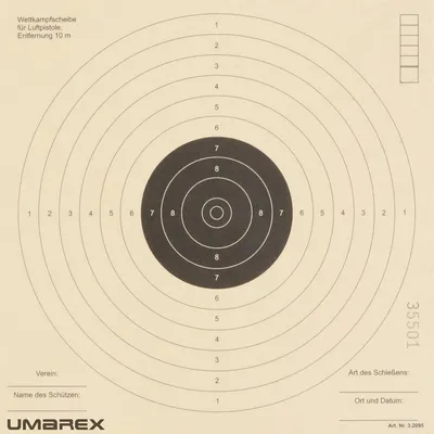 Obrázok produktu pre Umarex 17x17 papierové disky 1000 ks.