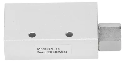 Produktbild von Vakuumgenerator, pneumatischer Abluftauswerfer, Aluminiumlegierung, großes Durchflussventil EV-15