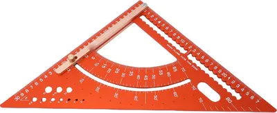 Produktbild von Sparrenquadrat Aluminiumlegierung Einstellbare Sparren Framing Quadrat dreieckig Lineal Layout-Werkzeug für die Holzbearbeitung