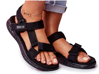 Produktbild von Damensandalen BIG STAR FF274A600 SCHWARZ Big Star Shoes Größe: 37