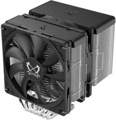 Produktbild von Scythe Fuma 3 - Luftkühlung - 12 cm - 39,44 cfm - 114,89 m³/h - Schwarz