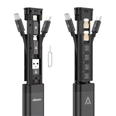 Produktbild von alkaya Venture Travel Kit schwarz (GT-80006)