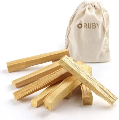 Immagine prodotto di Bastoncini di incenso di Palo Santo, 100% naturali, 60 g, per la meditazione