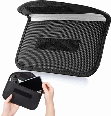 Produktbild von Schlüsselschutzhülle Auto 19x11cm RFID Signalblocker Etui
