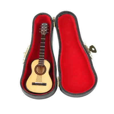 Obrázok produktu pre Guitar Model, Guitar Model Decor, Miniature Guitar Model, Mini Guitar Display, Mini Guitar Model